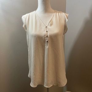 Loft ivory blouse